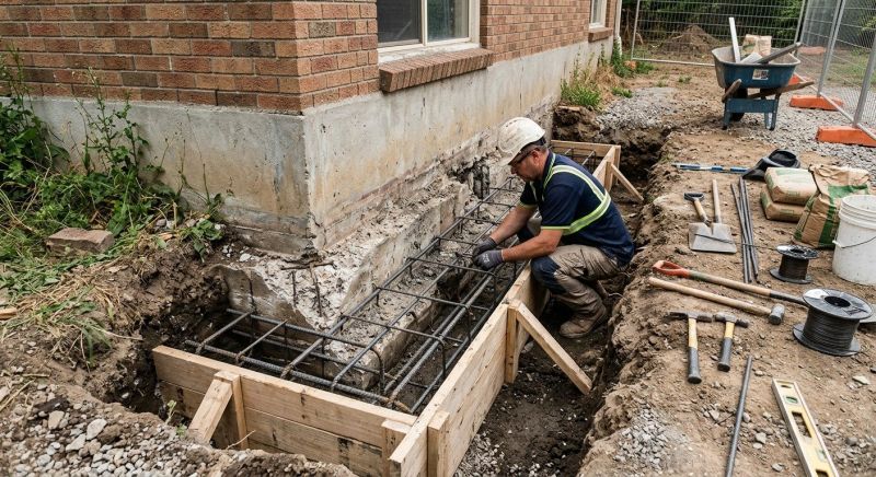 Foundation Repair in Rockwell, NC