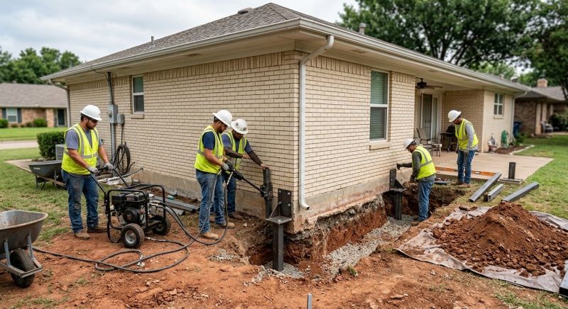 Foundation Stabilizing in Rockwell, NC