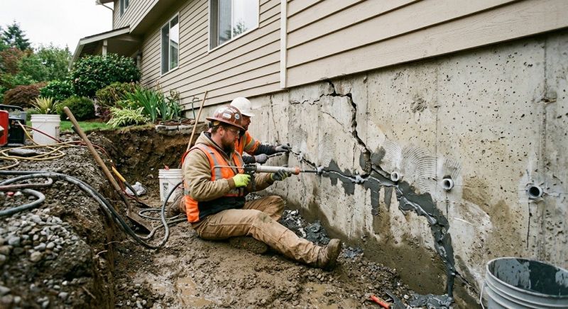 Basement Foundation Repair in Kannapolis, NC