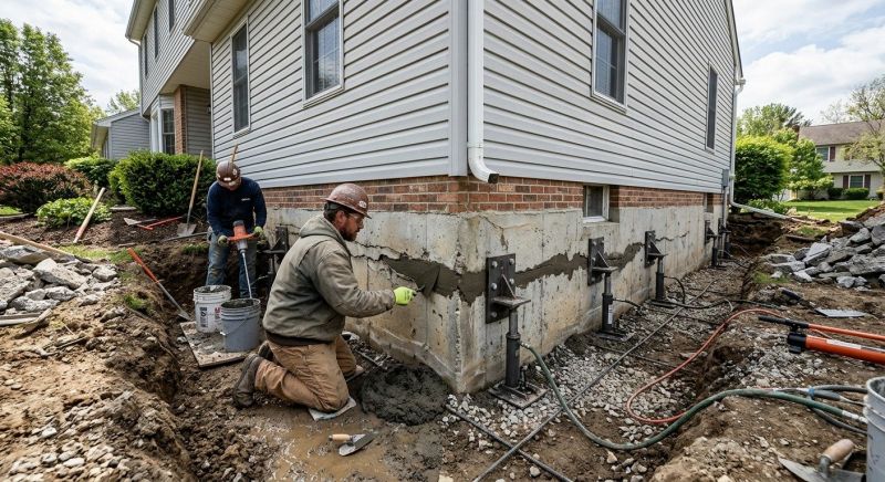 Basement Foundation Repair in Kannapolis, NC