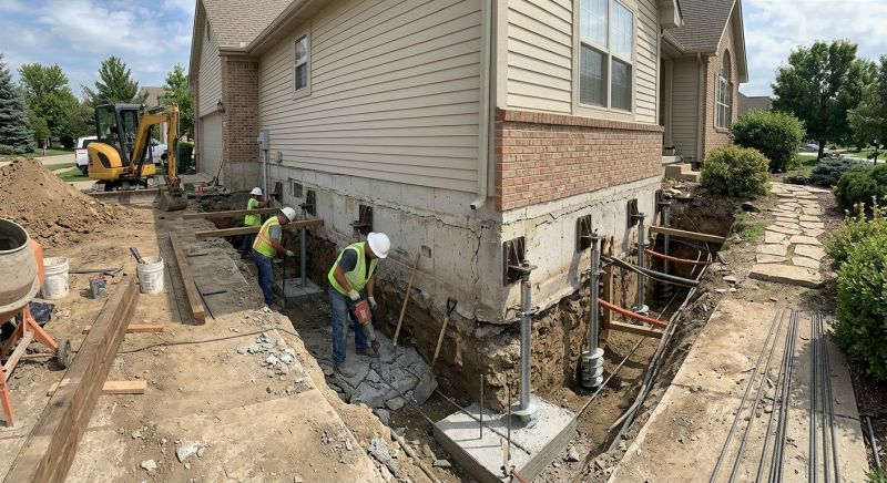 Basement Underpinning in Salisbury, NC