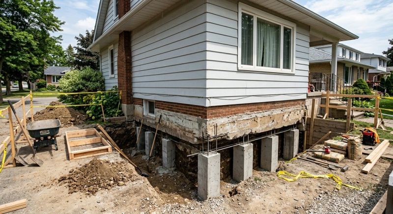 Basement Underpinning in Salisbury, NC