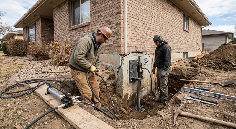 Building Foundation Repair in Advance, NC