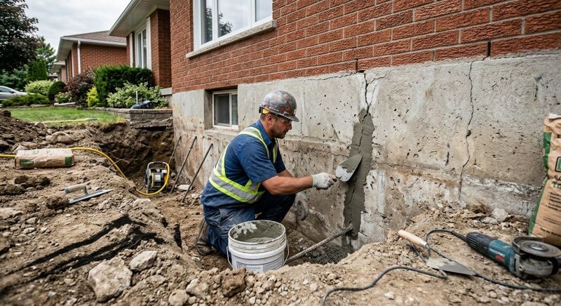 Building Foundation Repair in Concord, NC