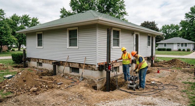 Concrete Foundation Leveling in Troutman, NC