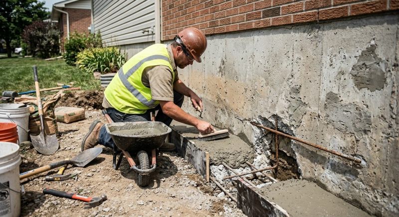 Concrete Foundation Repair in Salisbury, NC