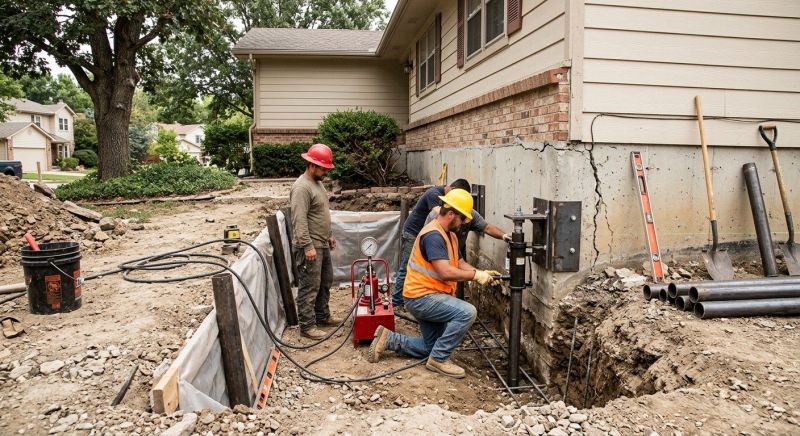 Concrete Foundation Repair in Mooresville, NC
