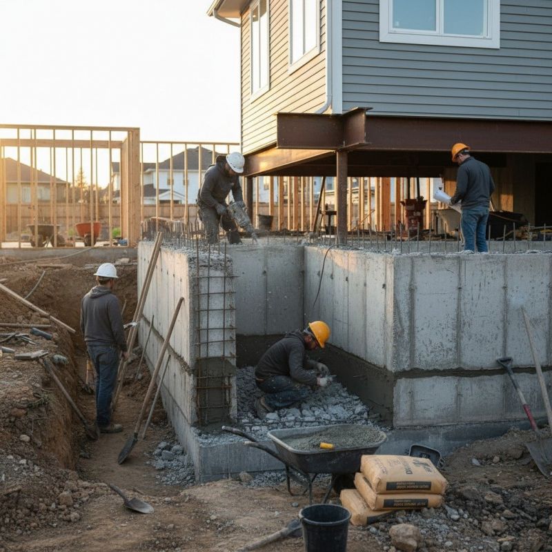 Concrete Foundation Repair in Rockwell, NC