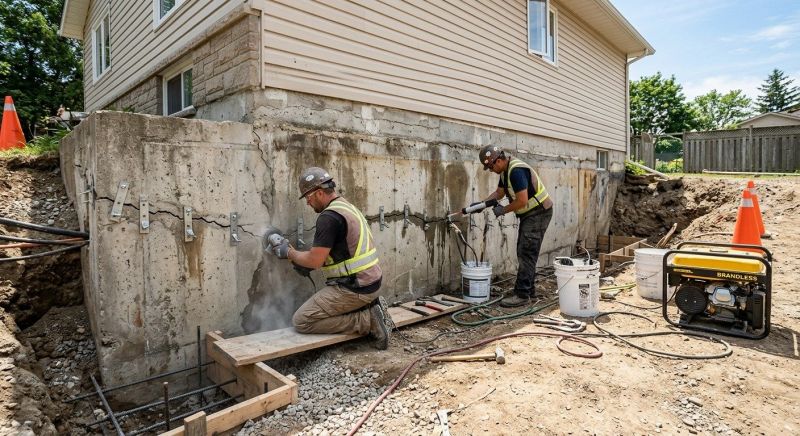 Concrete Foundation Repair in Troutman, NC