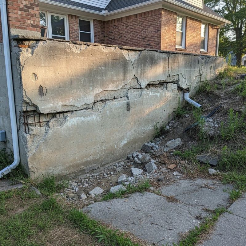 Cracked Foundation Repair in Mount Pleasant, NC