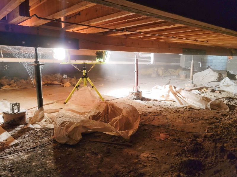 Crawlspace Foundation Repair in Advance, NC