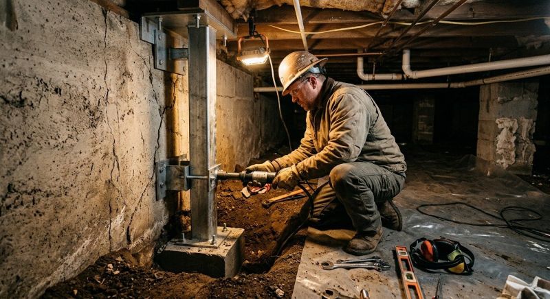 Crawlspace Foundation Repair in Advance, NC