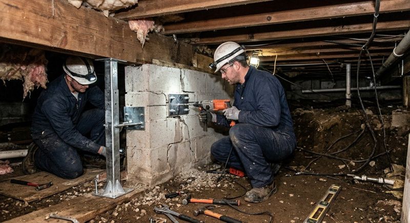 Crawlspace Foundation Repair in Salisbury, NC
