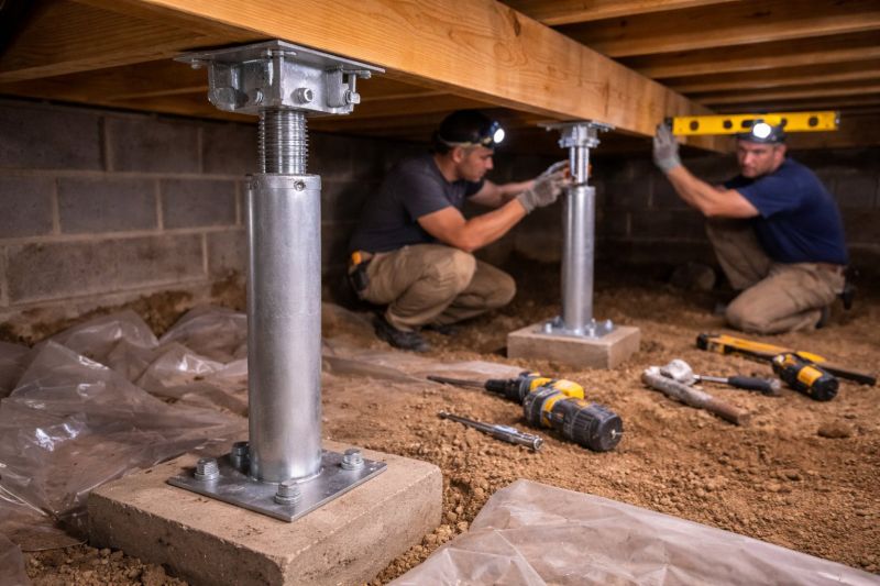 Crawlspace Structural Repair in Salisbury, NC