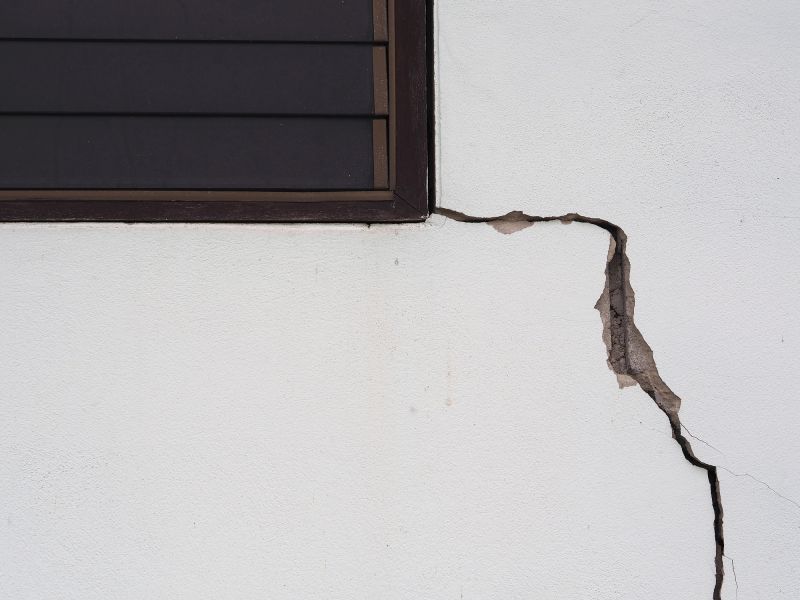 Foundation Crack Repair in Davie County, NC