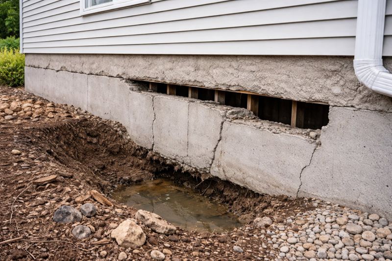 Foundation Damage Repair in Mocksville, NC