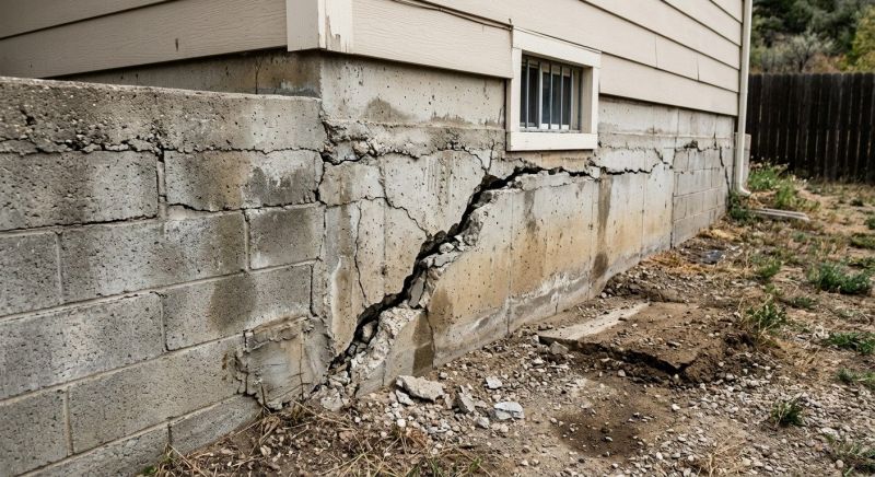 Foundation Damage Repair in Troutman, NC