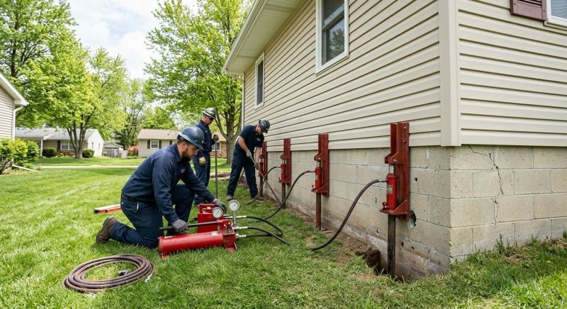 Foundation Jacking in Advance, NC