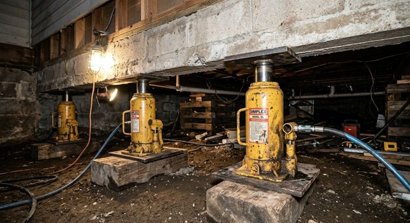 Foundation Jacking in Advance, NC
