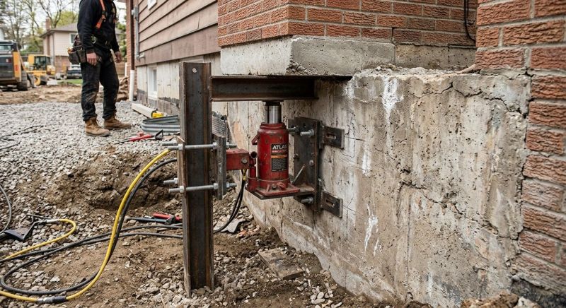 Foundation Jacking in China Grove, NC