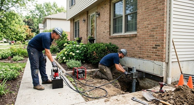 Foundation Jacking in Concord, NC