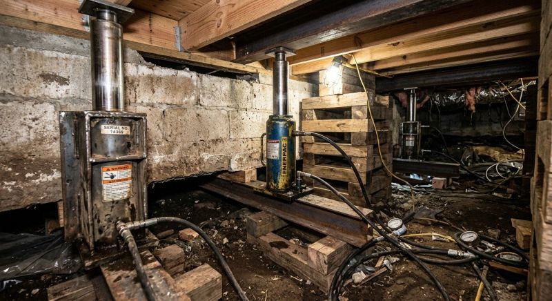 Foundation Jacking in Denton, NC