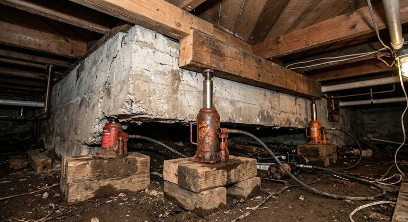 Foundation Jacking in Lexington, NC