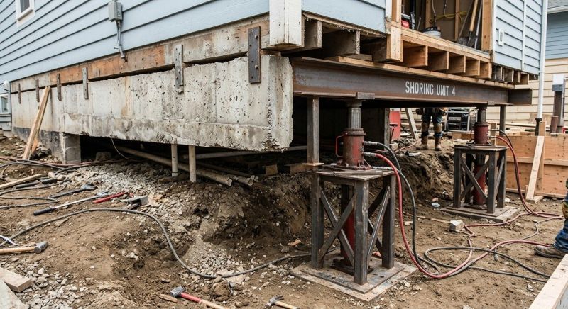 Foundation Jacking in Rockwell, NC