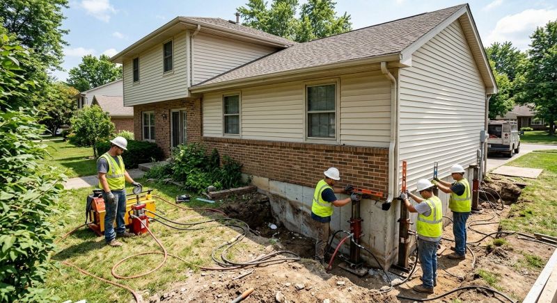 Foundation Jacking in Troutman, NC