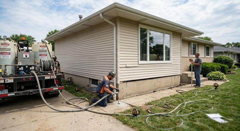 Foundation Lifting in Advance, NC
