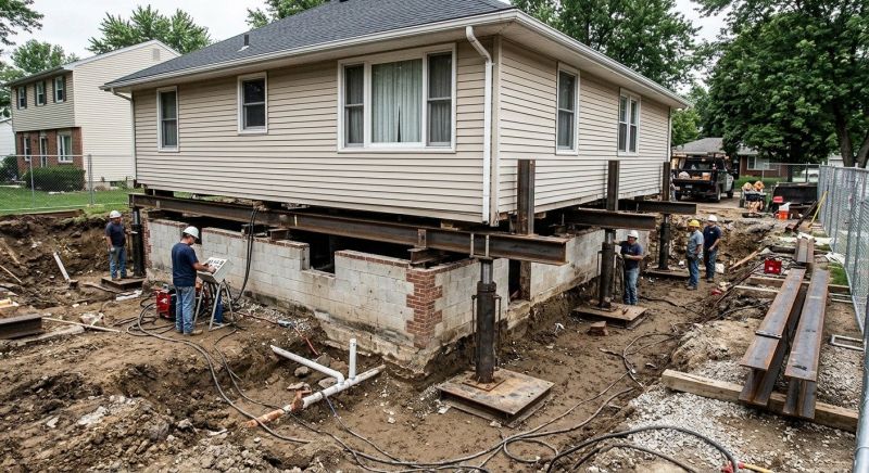 Foundation Lifting in Davidson, NC