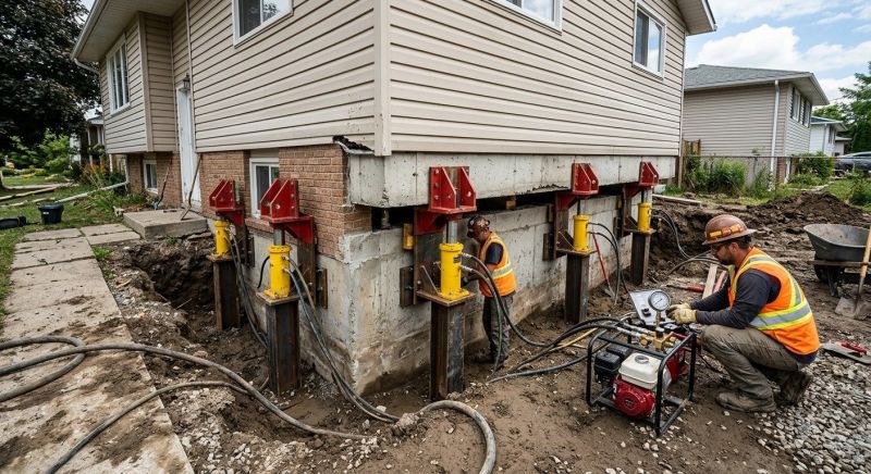 Foundation Lifting in Salisbury, NC