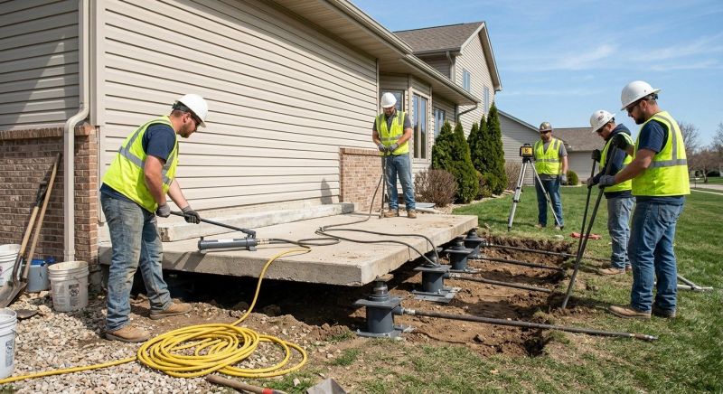 Foundation Lifting in Rowan County, NC