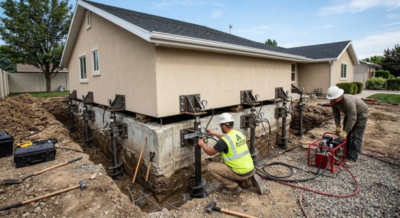 Foundation Pier Leveling in Salisbury, NC