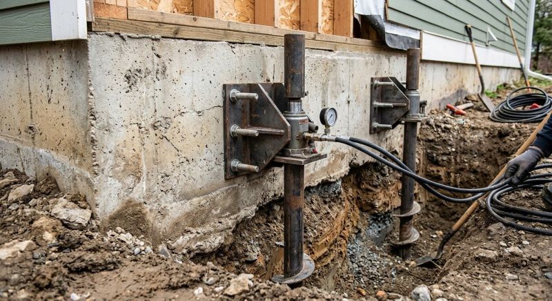 Foundation Pier Leveling in Salisbury, NC