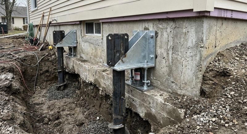 Foundation Pier Leveling in Salisbury, NC