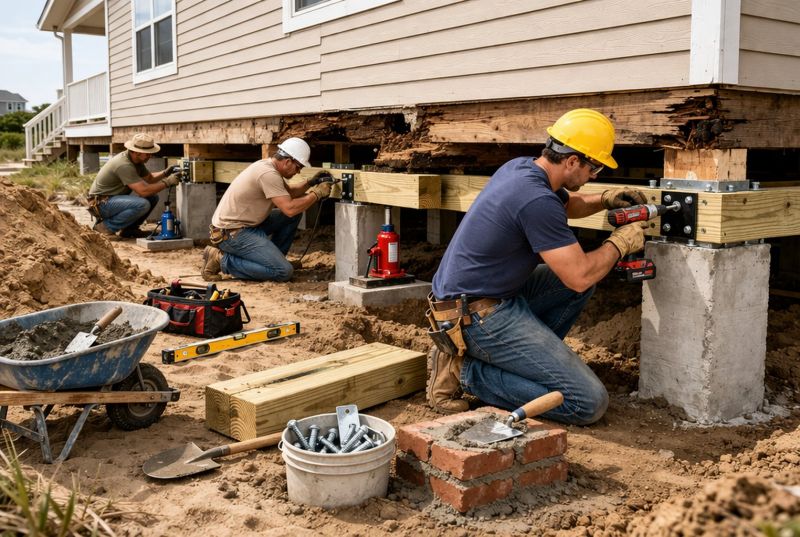 Foundation Raising in Advance, NC