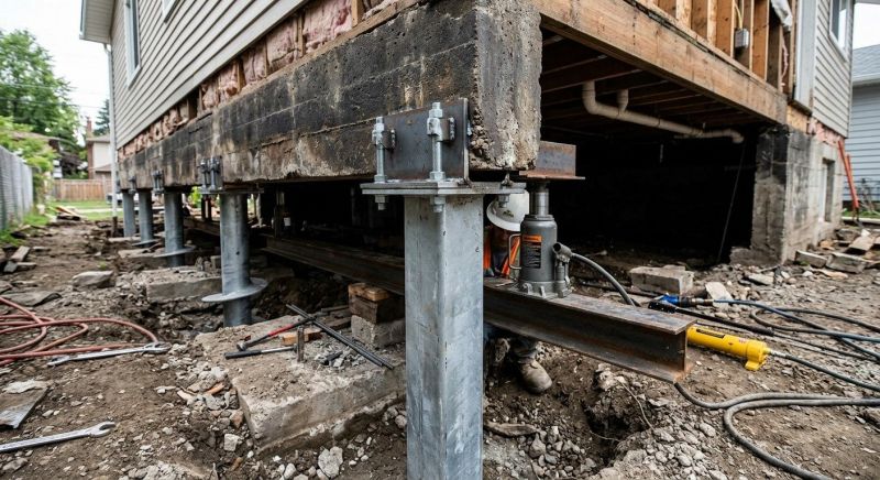 Foundation Raising in China Grove, NC