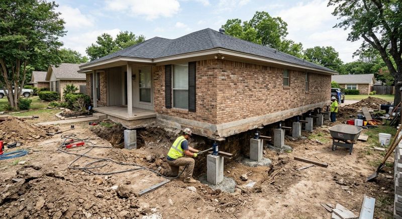 Foundation Raising in China Grove, NC