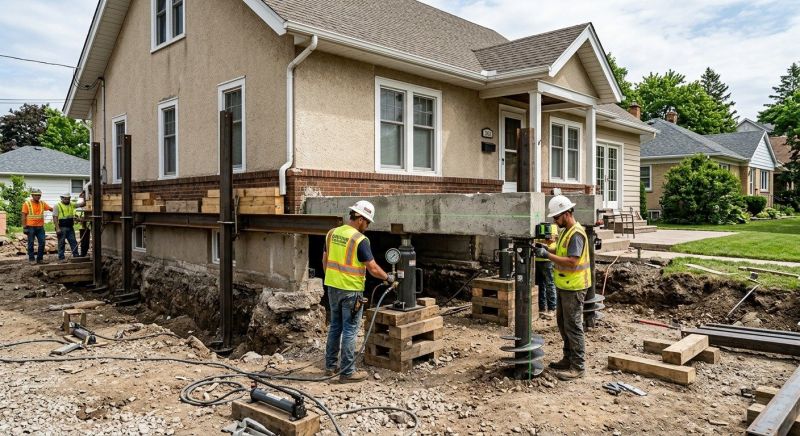 Foundation Releveling in Salisbury, NC