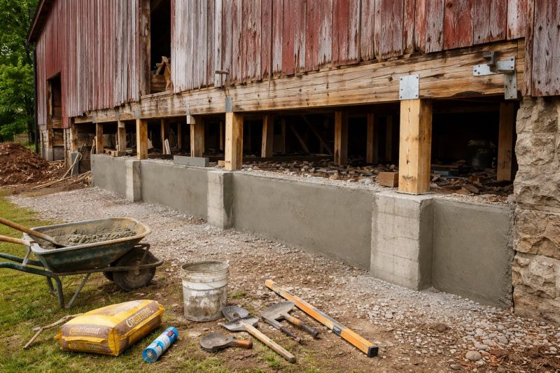 Foundation Renovation in Salisbury, NC