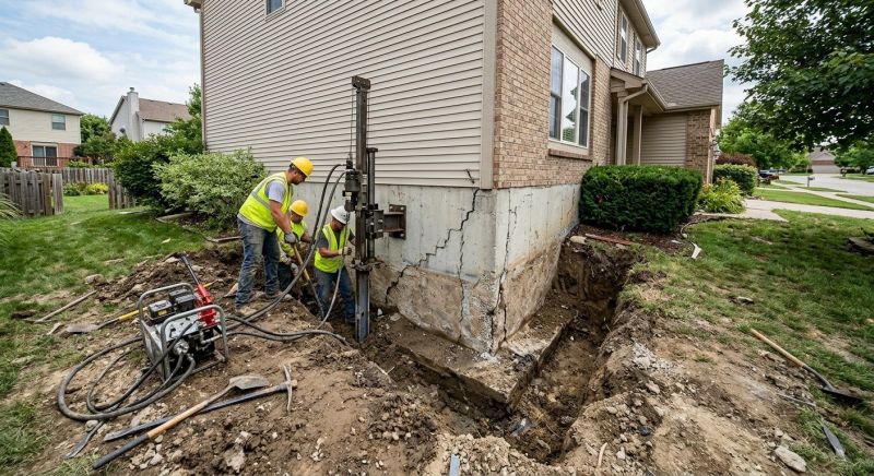 Foundation Stabilizing in Davidson, NC