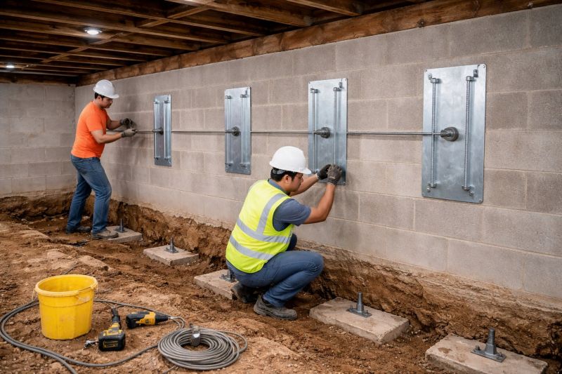 Foundation Stabilizing in Kannapolis, NC