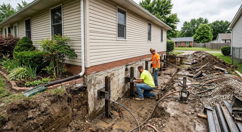 Foundation Stabilizing in Lexington, NC