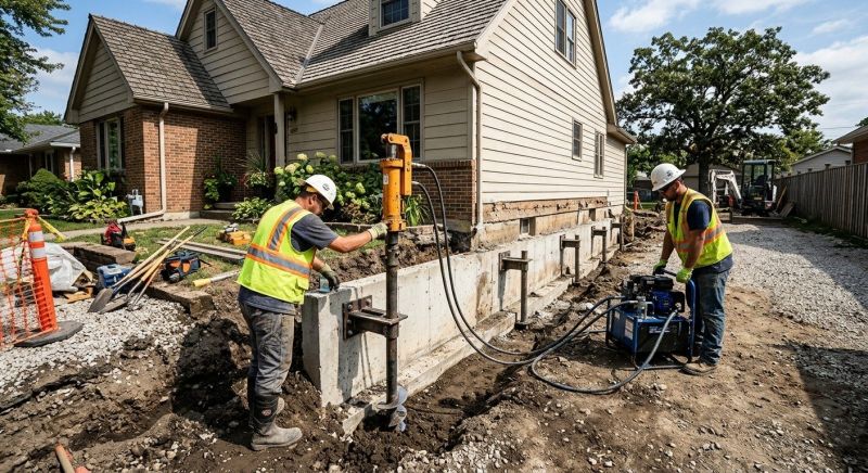 Foundation Stabilizing in Salisbury, NC
