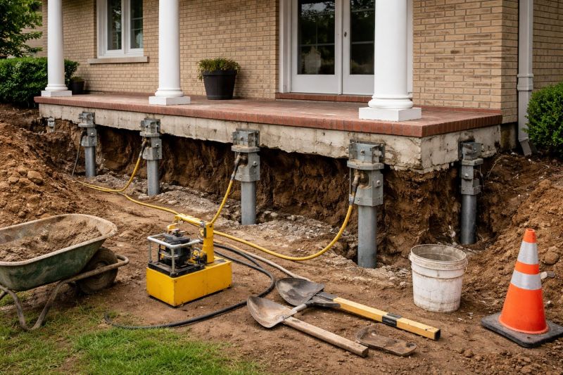 Foundation Stabilizing in Rowan County, NC