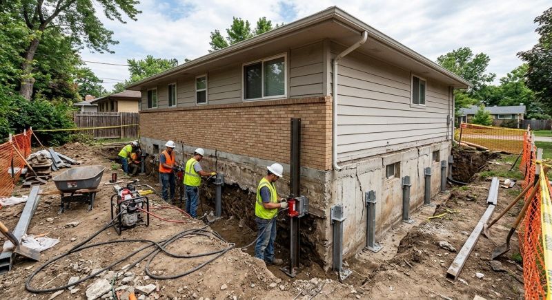 Foundation Strengthening in Salisbury, NC