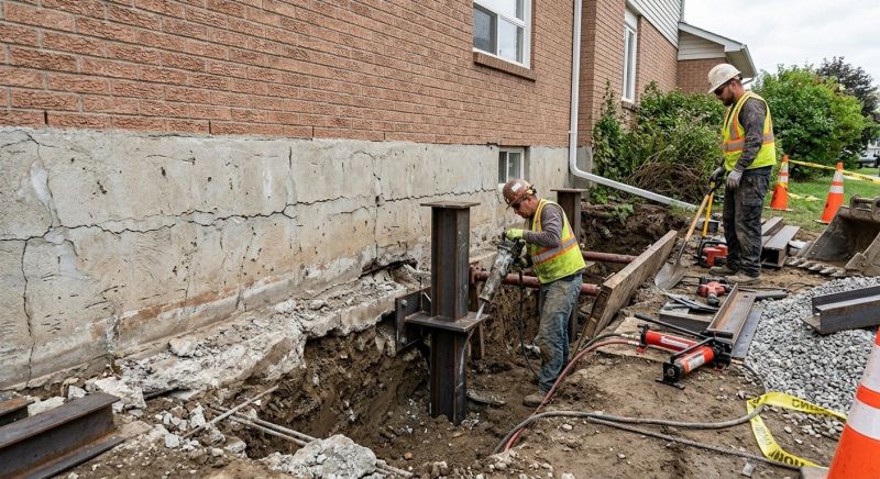 Foundation Structural Repair in Kannapolis, NC