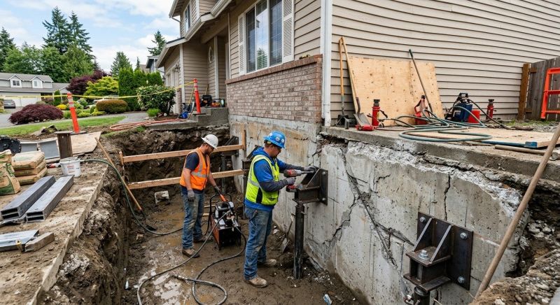 Foundation Structural Repair in Kannapolis, NC