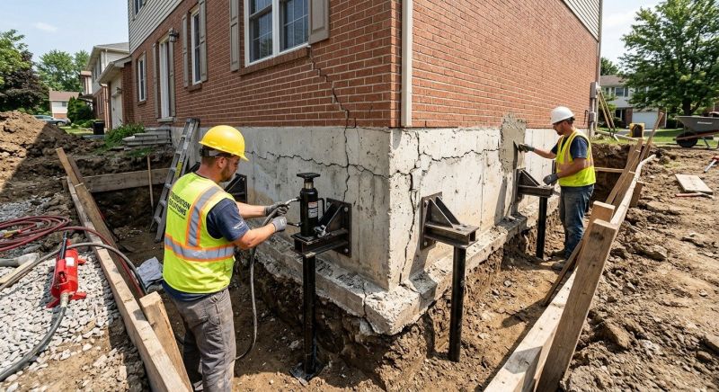 Foundation Structural Repair in Salisbury, NC